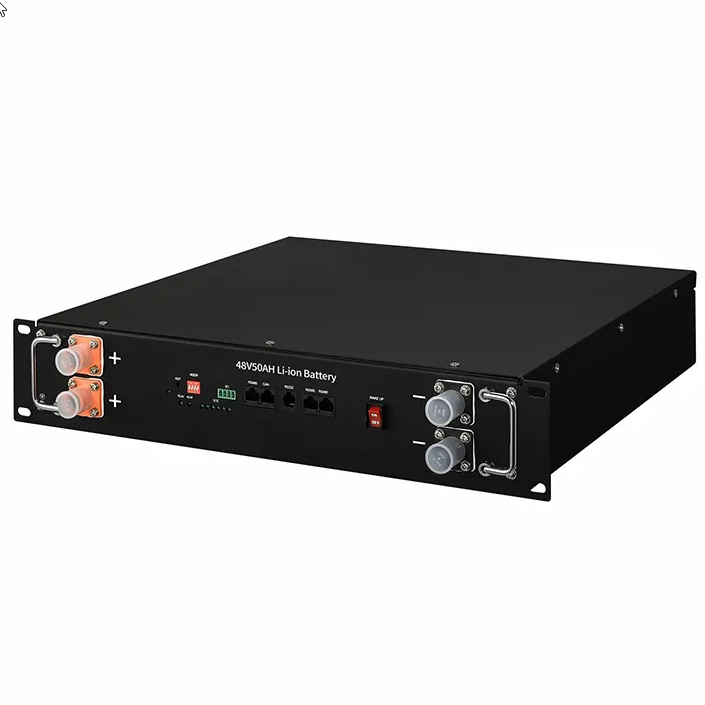 Rack-mounted iron phosphate energy storage lithium battery