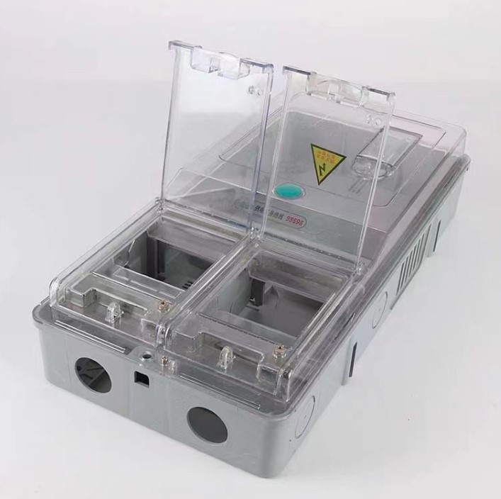 Outdoor single-phase transparent meter box