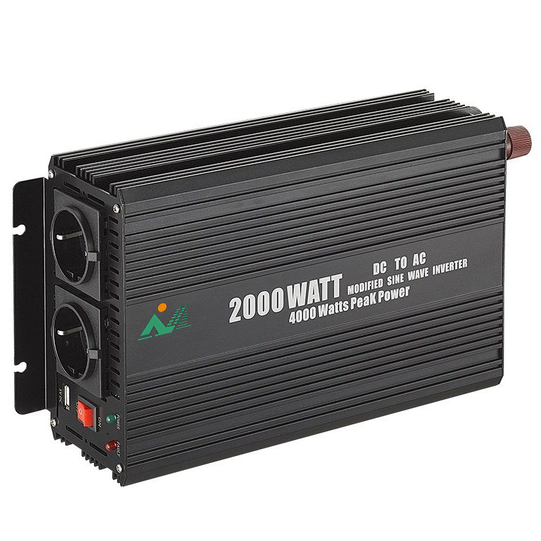 SGM-2000W 12V 24V 48V High Frequency off Grid DC/AC Modified Sine Wave Inverter Correction wave inverter