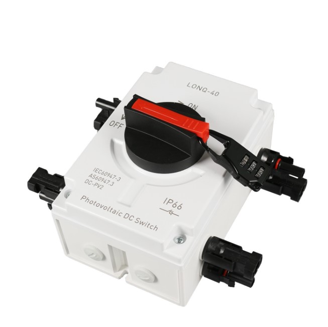 New product 1000V 1200V 1500V 10-32A 3P/4P Solar PV DC isolation switch