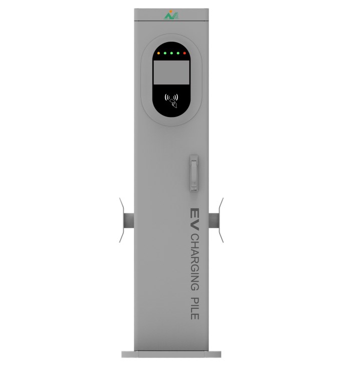 AC-22/44KW Standing Dual charging AC integrated EV charging station Electric vehicle AC charging pile