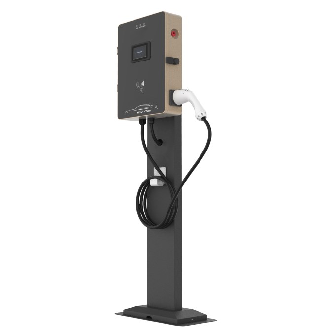 Best selling AC 7-14KW 22-44KW floor mounted AC charging station New energy EV charging station