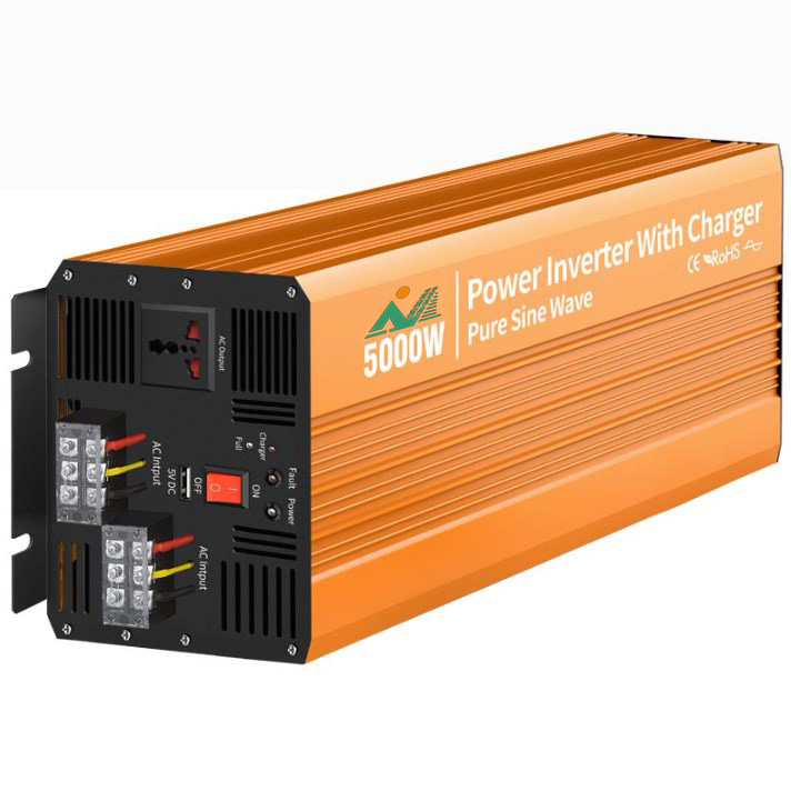 High grade SGPC 500W 1000W 2000W 3000W 4000W 5000W 12-48VDC 110/220VAC High frequency band charging pure sine wave inverter