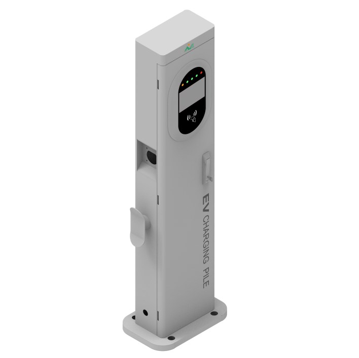 AC-22/44KW Standing Dual charging AC integrated EV charging station Electric vehicle AC charging pile