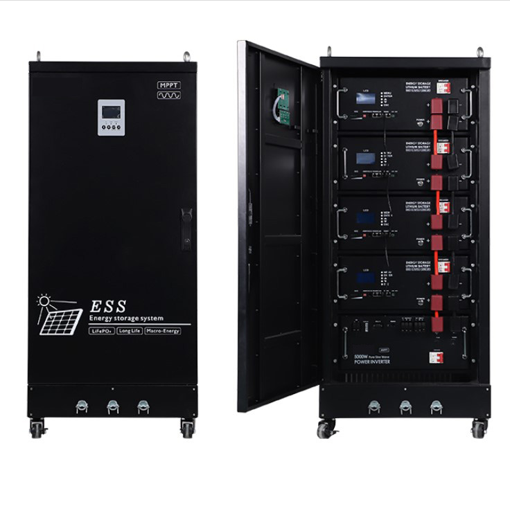 Best DK-ESS 20.48KWh 50A 51.2VDC commercial and industrial energy storage system Rack/Cabinet Energy Storage Lithium Battery
