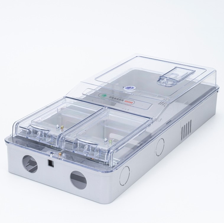Outdoor single-phase transparent meter box
