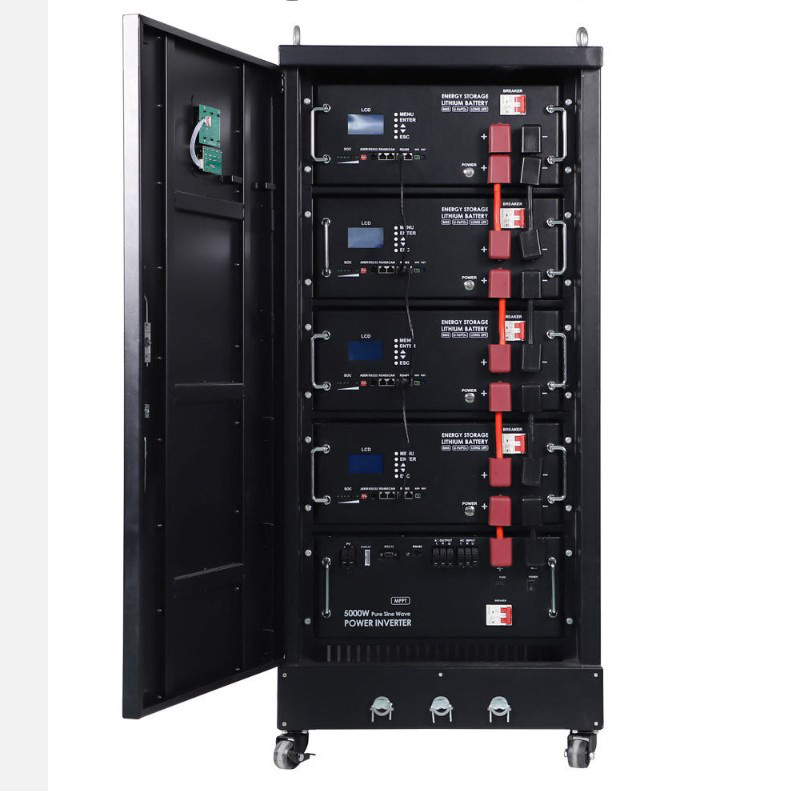 Best DK-ESS 20.48KWh 50A 51.2VDC commercial and industrial energy storage system Rack/Cabinet Energy Storage Lithium Battery