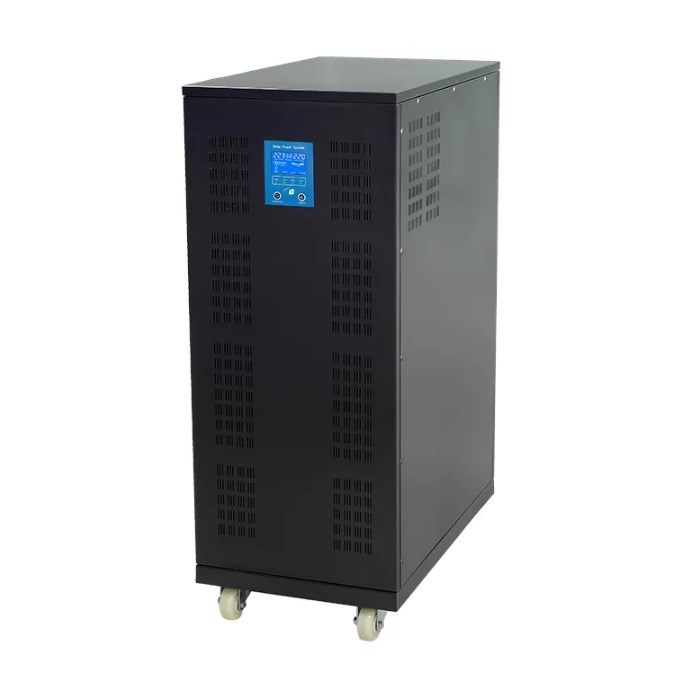 Chinese manufacturers SGN-30KW 40KW 240/384V 50-200A Hybrid Solar Inverter 240VDC Inverter Pure Sine Wave Inverter